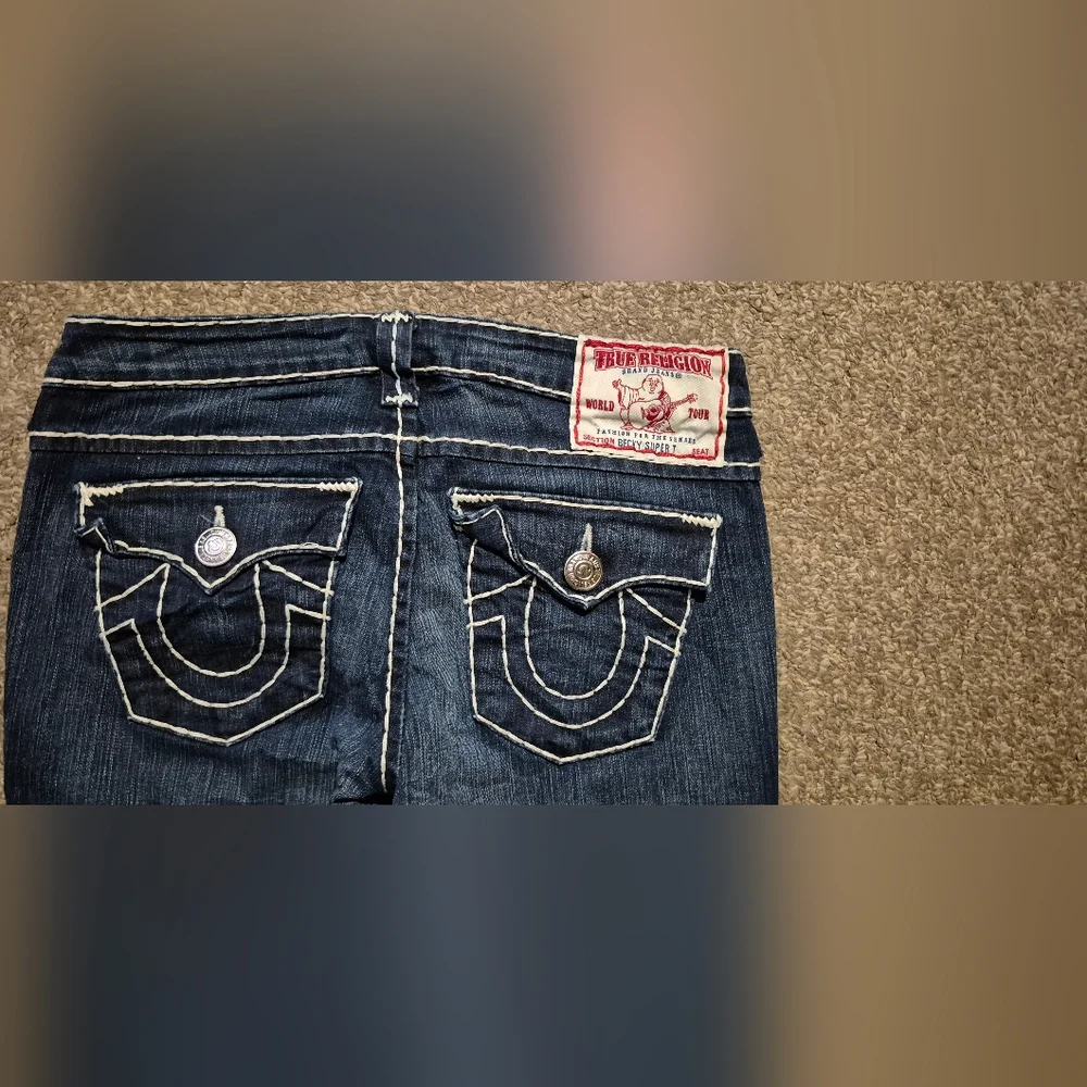 True Religion Dark Blue  Becky Super T  Jeans Sz.29 - Picture 5 of 8